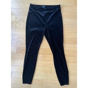 Jcrew sz Medium Black Velvet Stretch leggings